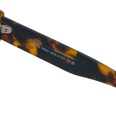 Celine Cat Eye glasses leopard/leopard pink/black red grey/black red yellow/black color transparent lens Size 54口20-145
