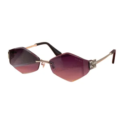 Miu Miu glasses red/purple/pink/brown/purple orange color Size 61口17-128
