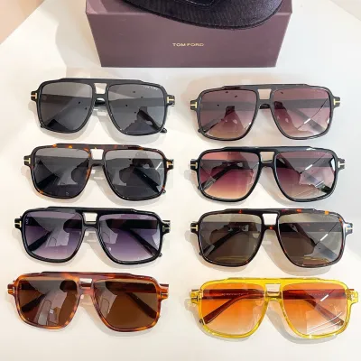 Tom Ford Pilot glasses leopard crimson/black crimson/leopard brown/leopard black/leopard sepia/eggplant/black/yellow brown color Size 58口16-140