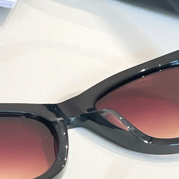 CHANEL glasses Leopard-print gold/Pink gold/Brown gold/Black silver/Black gold/Black gold pink color size 56口16-140 - Image 2