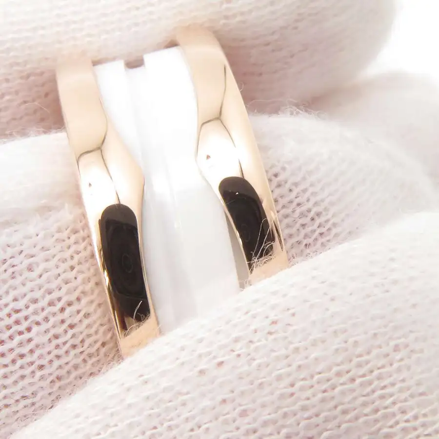 BVLGARI B.Zero1 2-band Ring Size 53/#