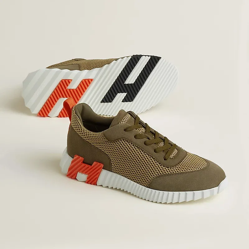 HERMES Sneakers Bouncing Sports Shoes