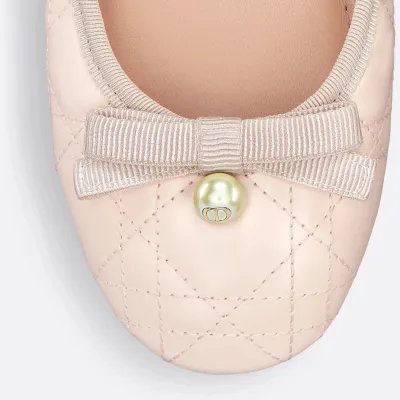 Dior pink ballet Shoes flat Shoes
