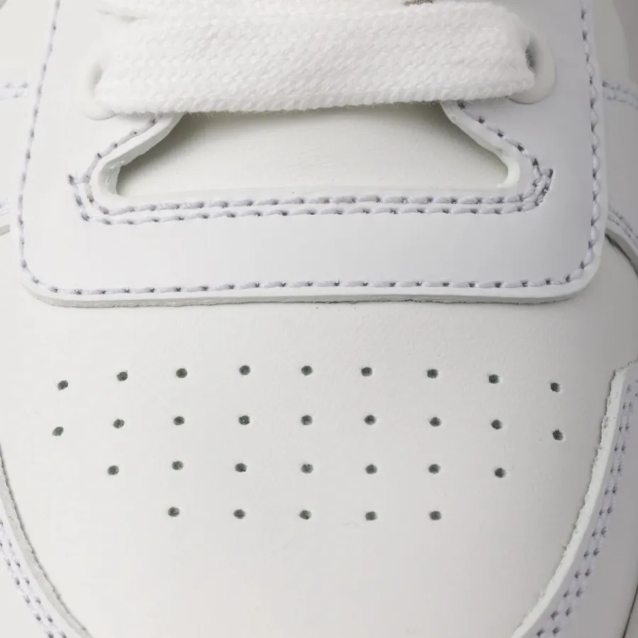 PRADA white leather sneakers