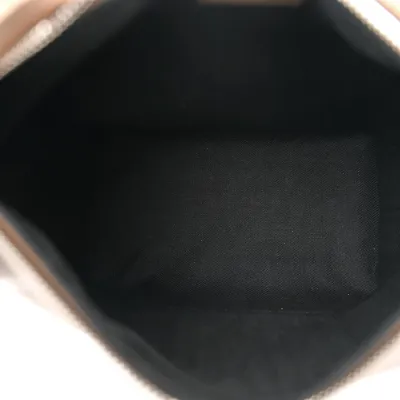 Loewe Cubi Crossbody Bag Small Winter Brown Jacquard Supple Smooth Calfskin Leather