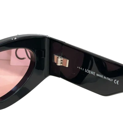 Loewe glasses black red/black/black brown/black yellow/ivory/leopard color Size 62口16-130