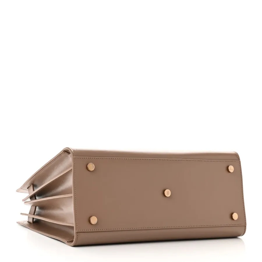 Saint Laurent Small Classic Sac De Jour Dark Cappuccino Smooth Calfskin Leather