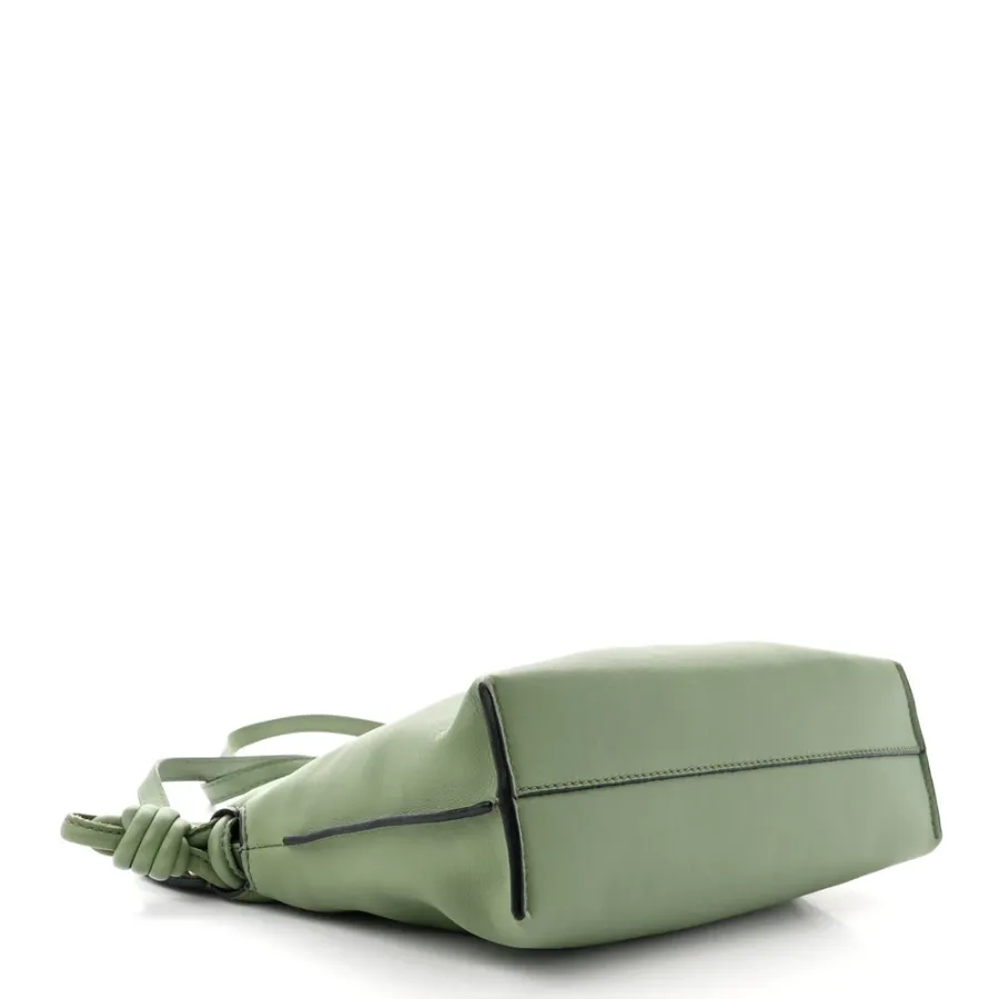 Loewe Flamenco Knot Bag Mini Avocado Calfskin Leather