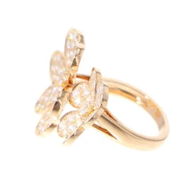 Van Cleef & Arpels Frivol Entre Le Door Ring Size 52/#12