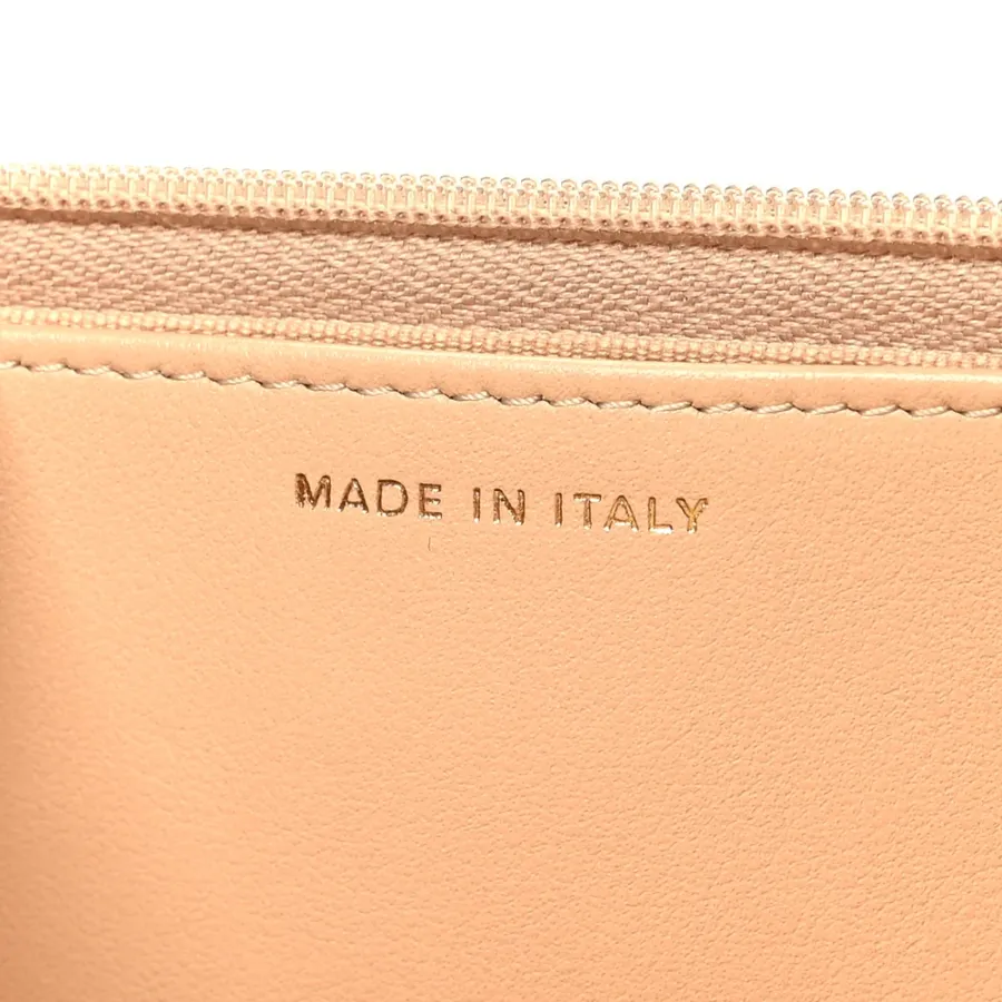 Chanel WOC Small Quilted Caviar Bag