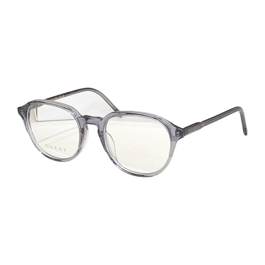 Gucci Boston frame glasses black silver/grey/black/leopard color transparent lens Size 55口18-145