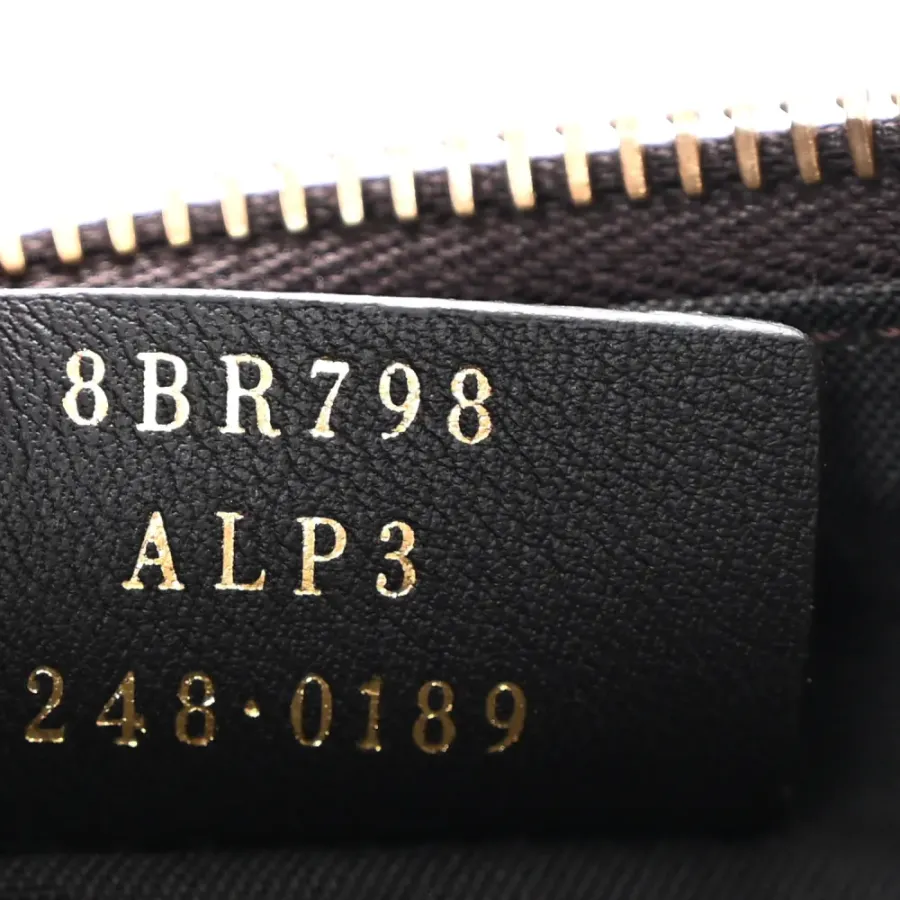 Fendi Small FF 1974 Fendigraphy Hobo Bag Tobacco/Moro/Ebano Jacquard Fabric & Grace Vitello Leather Gold Hardware