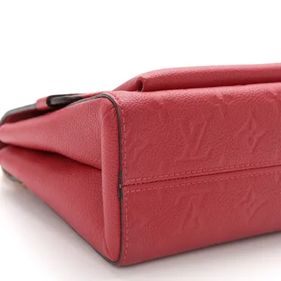 Louis Vuitton Vavin PM Scarlet Empreinte Leather Brass Hardware