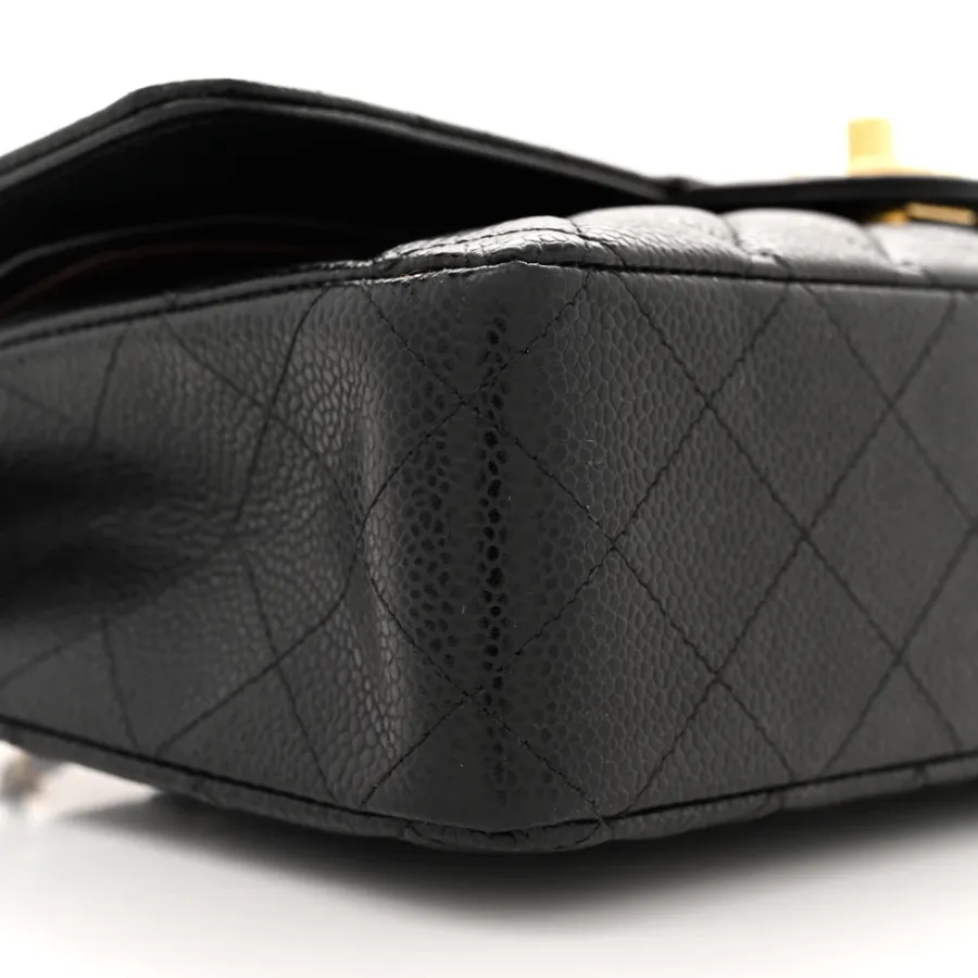 Designer Handbags | Chanel Double Flap Caviar