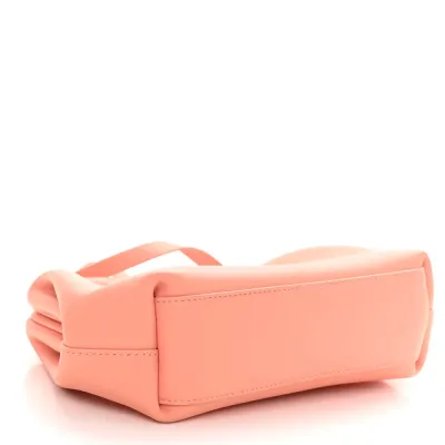 Bottega Veneta Small The Point Triangle Bag Peachy Calfskin Leather Incognito Hardware