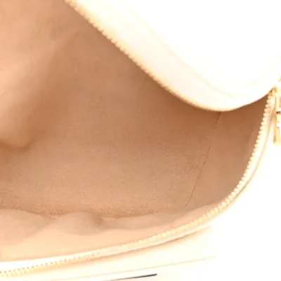 Louis Vuitton Mini Bumbag Cream Empreinte Leather Gold Hardware