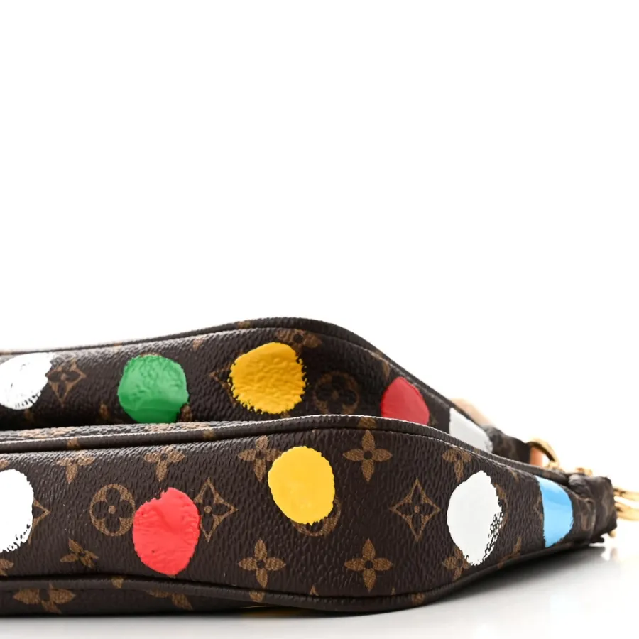 Louis Vuitton Multi Pochette Accessories PM LV x YK Monogram Canvas Gold Hardware