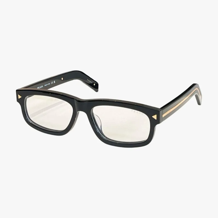 Prada Wrap glasses black silver/black gold/leopard gold/grey gold color Size 59口16-147
