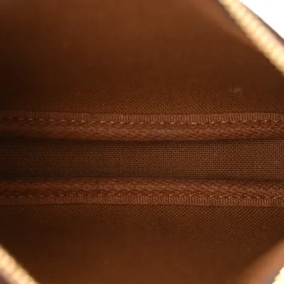 Louis Vuitton Mini Pochette Accessoires Monogram Canvas Gold Hardware