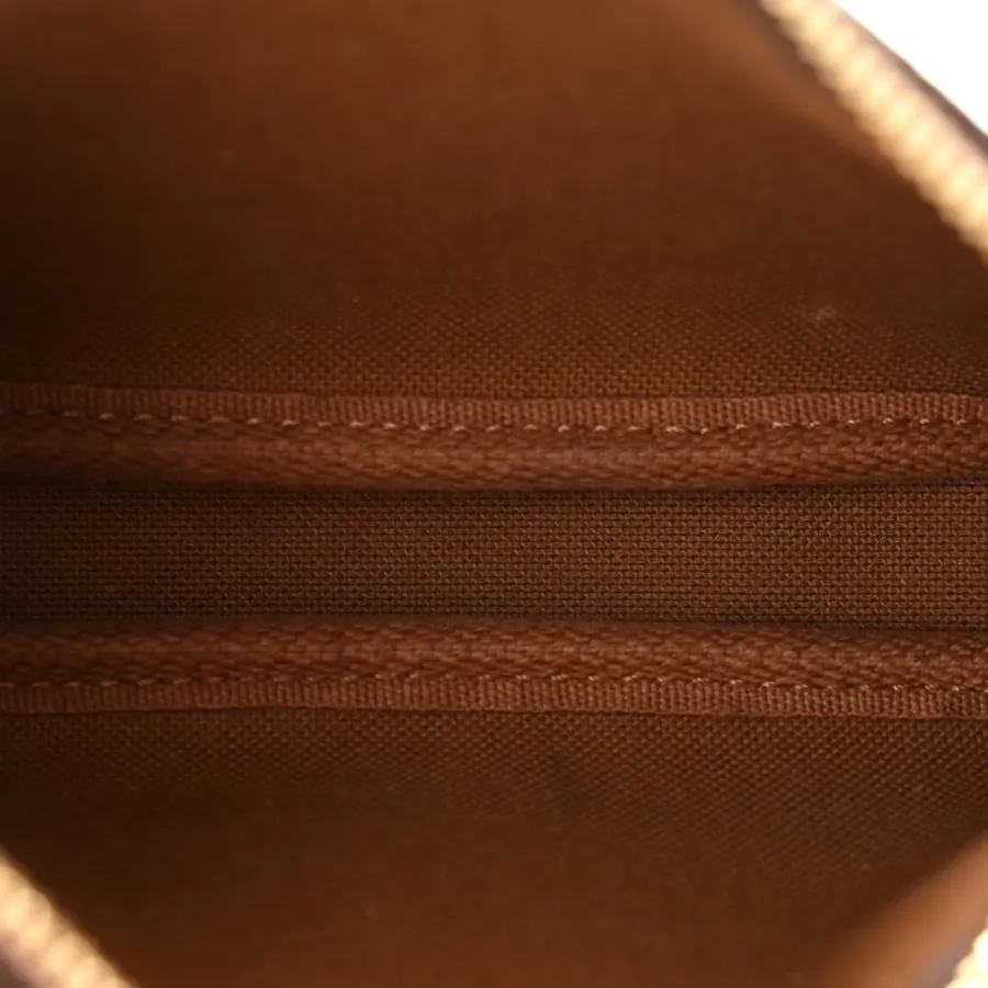 Louis Vuitton Mini Pochette Accessoires Monogram Canvas Gold Hardware