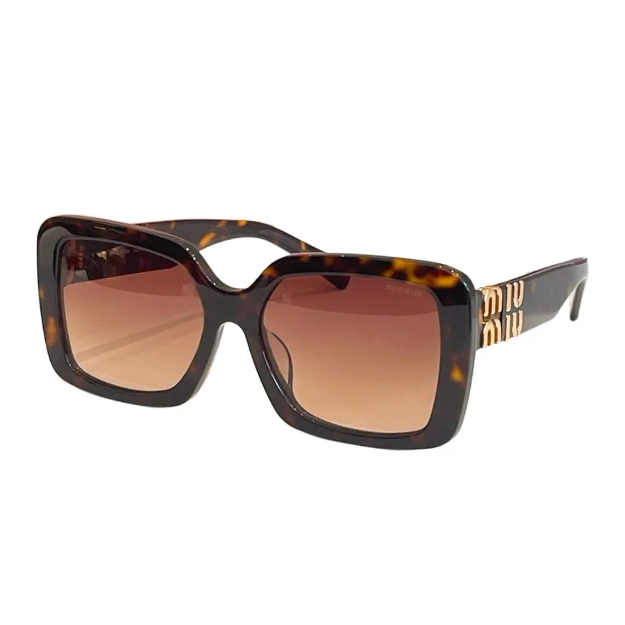 Miu Miu square frame glasses black/pink/leopard color Size 56口17-140