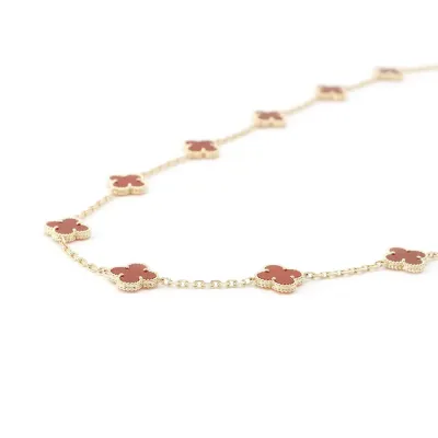 Van Cleef & Arpels Vintage Alhambra Long Necklace 20 motifs