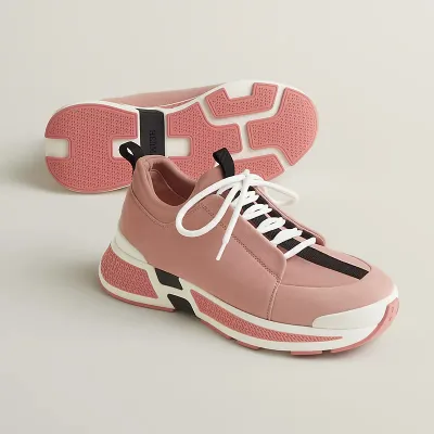 HERMES Just Sneakers Pink Sports Shoes