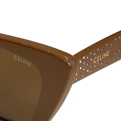 Celine Butterfly glasses brown/black/white/ivory/leopard/eggplant color Size 53口17-145
