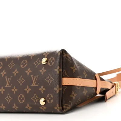 Louis Vuitton CarryAll PM Monogram Canvas Gold Hardware