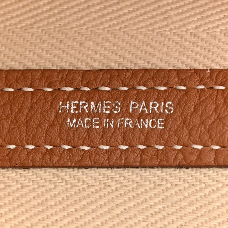 Hermès Garden Party 30 TPM Tote Brown Toile & Negonda Leather