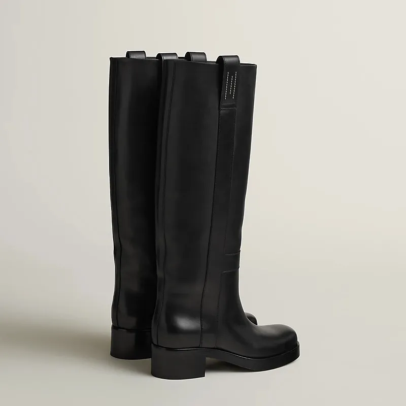 HERMES Horse Black  boots