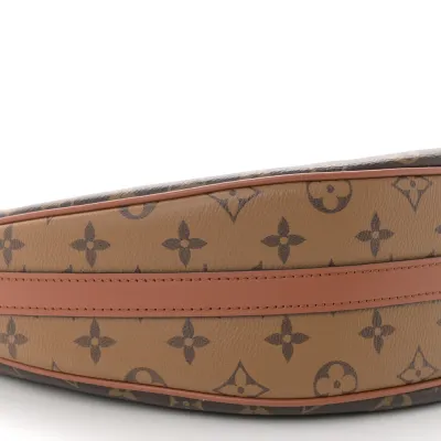 Louis Vuitton Loop Hobo Reverse Monogram Canvas Gold Hardware