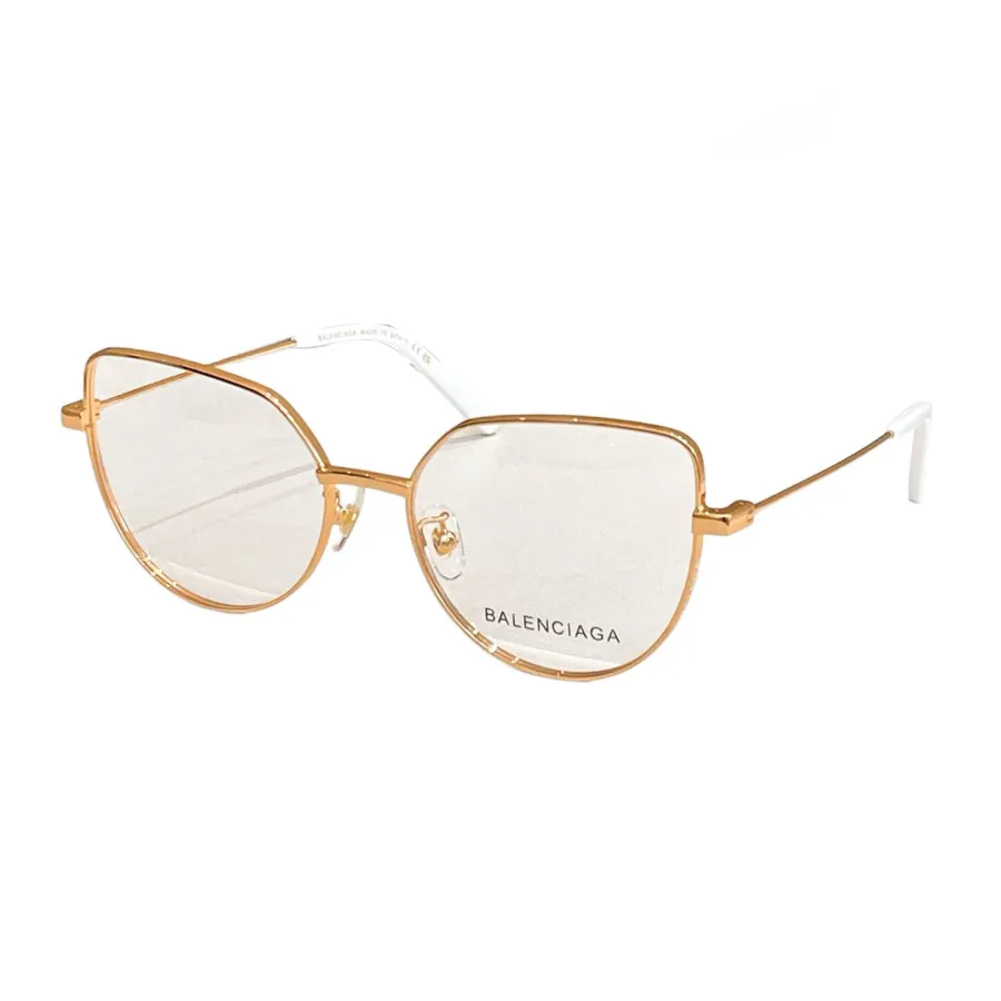 Balenciaga Butterfly glasses gold red/leopard gold/gold white/gold black/blue/green/gun black color transparent lens Size 59口16-145