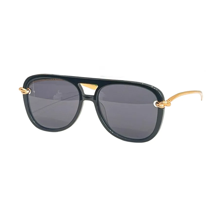 Bottega Veneta Pilot glasses black gold/orange black/brown leopard/rust leopard/white/eggplant/brown red/blue orange color Size 56口16-145