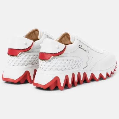 Christian Louboutin White and red sneakers