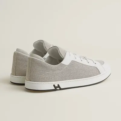 HERMES Kid Sneakers Grey Sports Shoes