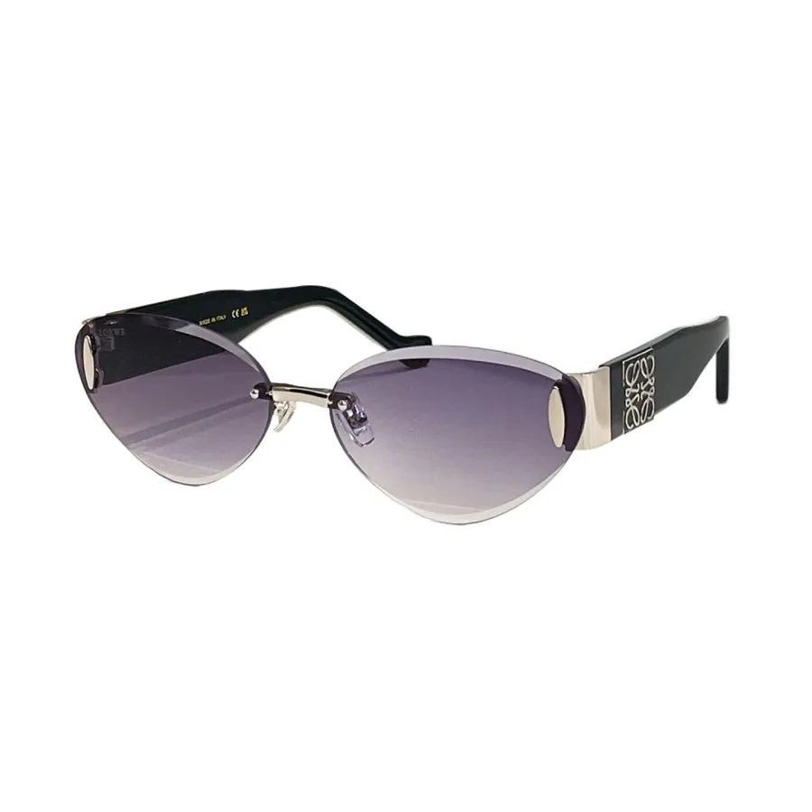 Loewe glasses blue/black/eggplant/leopard brown/purple white color Size 65口15-140