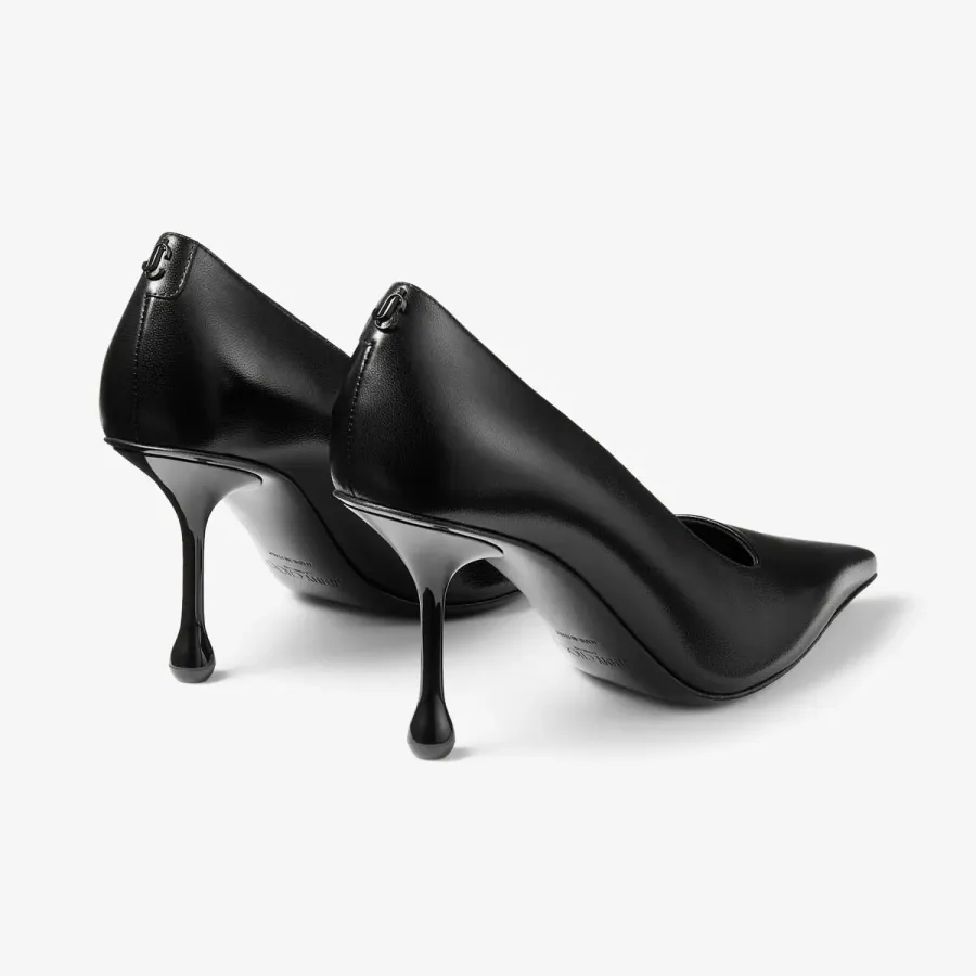 JIMMY CHOO Black leather heels