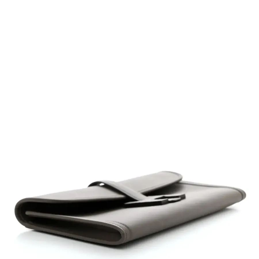 Hermès Jige Elan 29 Clutch Étain Swift Leather