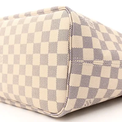 Louis Vuitton Neo Neverfull MM Damier Azur Canvas Beige Interior