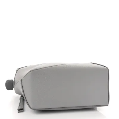 Loewe Puzzle Bag Small Pearl Grey Calfskin Leather