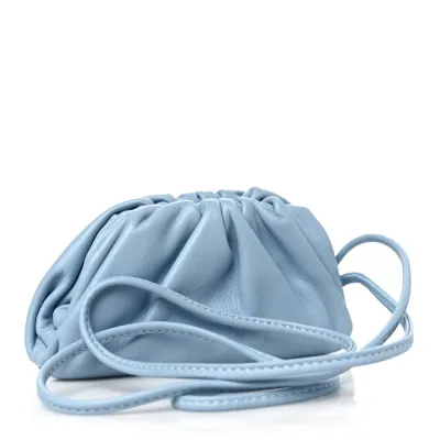 Bottega Veneta Mini Coin Purse Ice Butter Calfskin Leather