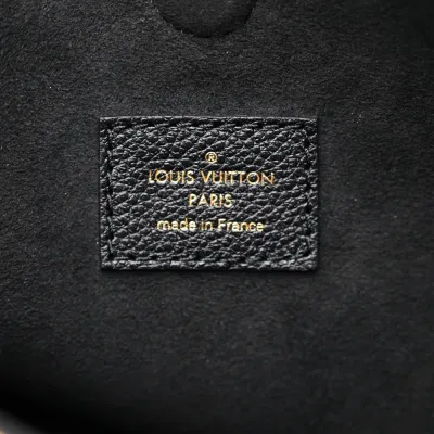 Louis Vuitton Vendome MM Black Monogram Canvas Gold Hardware