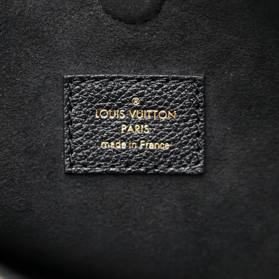 Louis Vuitton Vendome MM Black Monogram Canvas Gold Hardware