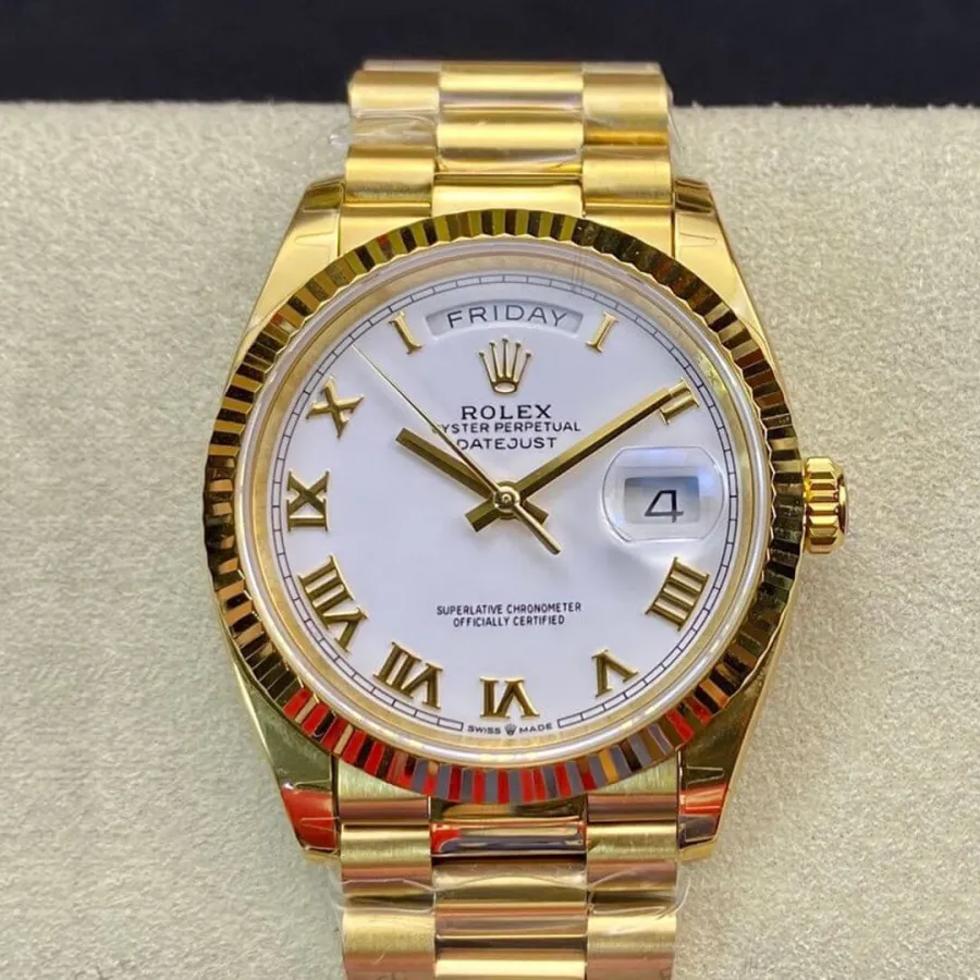 ROLEX-DAY DATE-REF.M128238-36MM（White Dial）