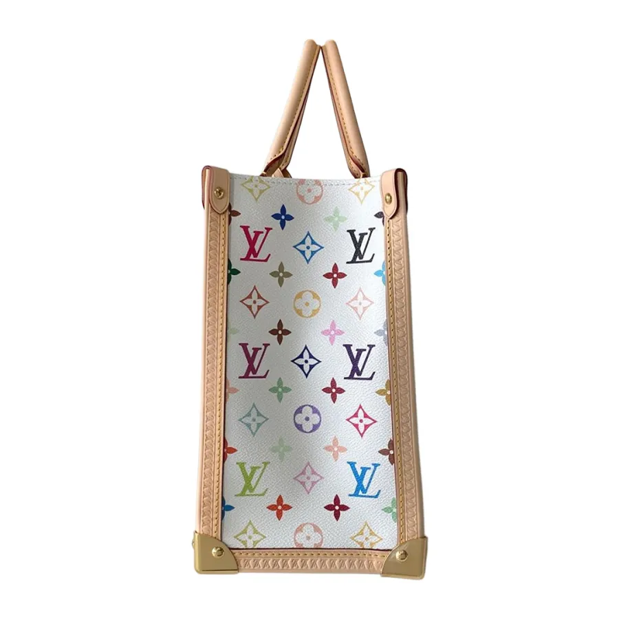 Louis Vuitton x Murakami Takashi Onthego MM Multicolor White Gold Hardware