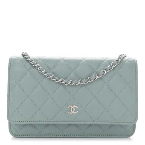 Chanel WOC in Light Blue – Quilted Elegance