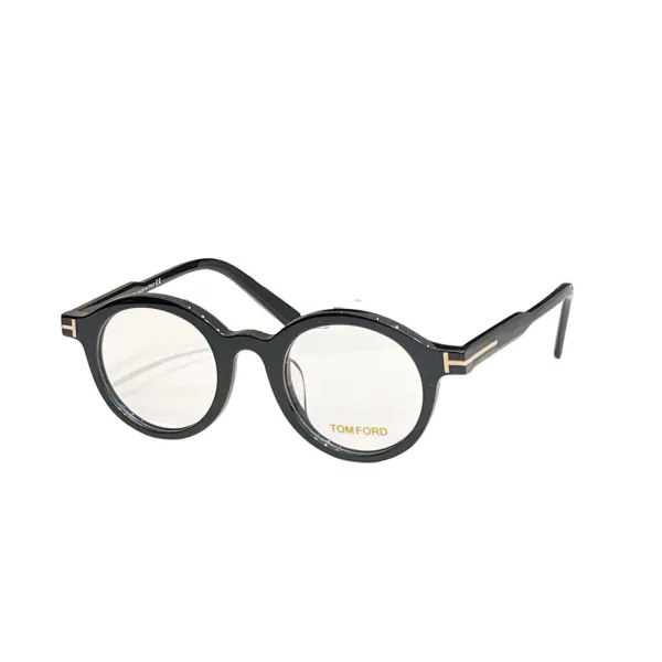 Tom Ford round frame glasses red/grey/black/blue/leopard/tawny/transparent/green leopard color Size 45口22-145 - Image 3