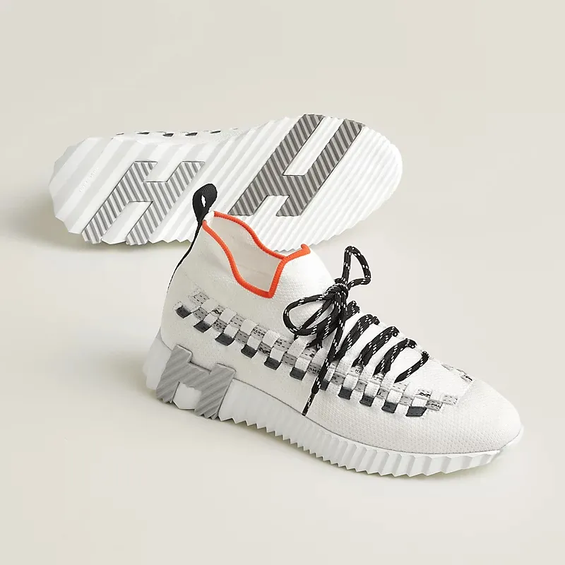 HERMES Flex Sneakers white Sports Shoes
