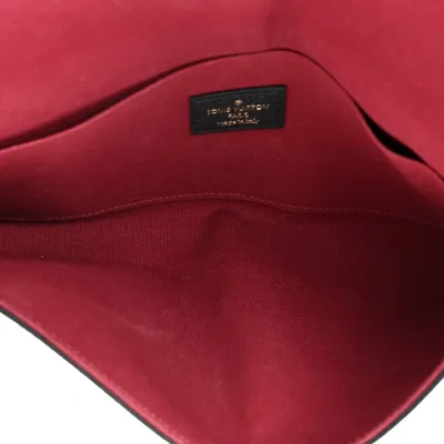 Louis Vuitton Felicie Pochette PM Black/Beige Giant Monogram Empreinte Leather Gold Hardware